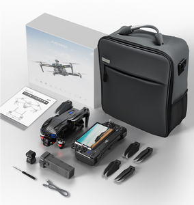 AE60 Ultra profesyonel Drone 8K UHD çift kamera 3 eksen Gimbal OAS GPS FPV Quadcopter ile 7.2 inç uzaktan ekran - Product Image 6