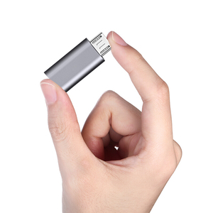 铝制微型到Usb适配器充电转换器C型母到微型Usb适配器 - Product Image 5
