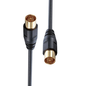 Toptan 95dB koaksiyel kablolar ile bağlayıcı Plug-to-plug TV havai hat PVC ceket ve TV veya radyo cihazları için PVC kabuk - Product Image 2