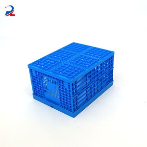 Heavy Duty Warehouse Supermercado Rectangular Plástico Plegable PP Caja Cajas de plástico apilables con tapas - Product Image 5
