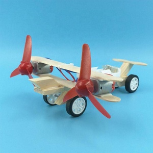 Elektrikli DIY Model seti uçak/çift kanatlı/araba modeli erken öğrenme eğitici oyuncak - Product Image 5