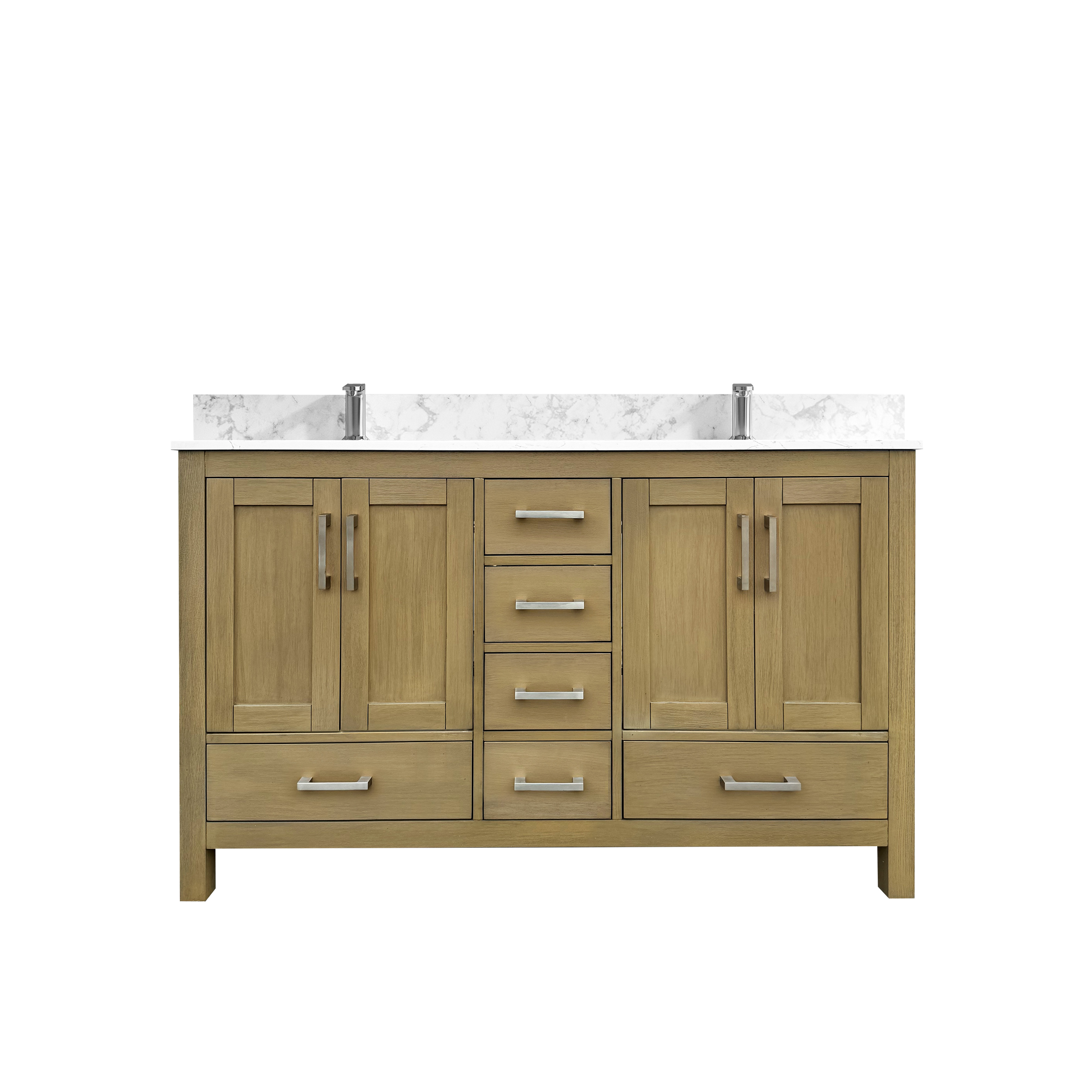 Pine wood natural color and white