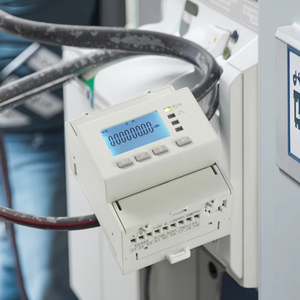 0-1000VDC電圧入力RS485 Modbus RTU Din Rail DCパワーメーターEV充電器ダブルチャンネルLoT多機能パワーメーター - Product Image 3