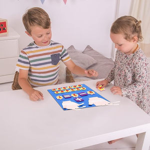 子供の学習のためのフェルト教育玩具,指の番号おもちゃ赤ちゃんの学習数学を数える - Product Image 4