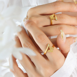 Jachonバタフライジュエリー女性蝶誕生石ペンダントネックレス/イヤリング/リングウェディングギフト - Product Image 2