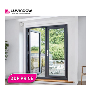 Luvindow Top Lieferant Modern Entry Glastüren Interieur Scheune Haustüren für Haus - Product Image 5