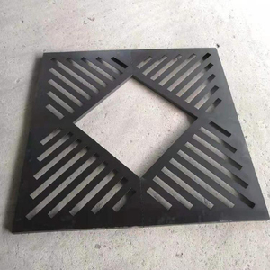 树木环绕光栅Corten钢树栅圆形铸铁树栅中国制造 - Product Image 2