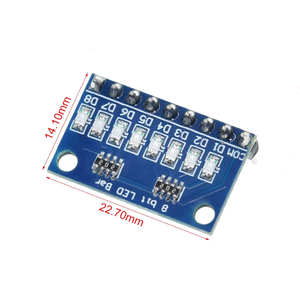 <strong>3</strong>.3V 5V 8-bit Blue Red Common Anode Common Cathode <strong>LED</strong> Indicator Module diy - Product Image 6