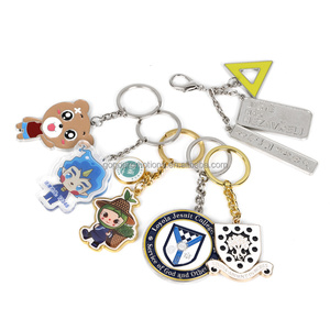 定制金属钥匙扣促销钥匙圈设计标志纪念品金属钥匙扣 - Product Image 3