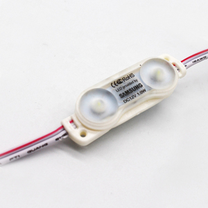 DC <strong>12V</strong> 2 <strong>Led</strong> Module Light 1W High Brightness 2835 Outdoor PVC Single Smd 2 <strong>LEDS</strong> 2835 Injection <strong>Led</strong> Modules for Signboard - Product Image 1
