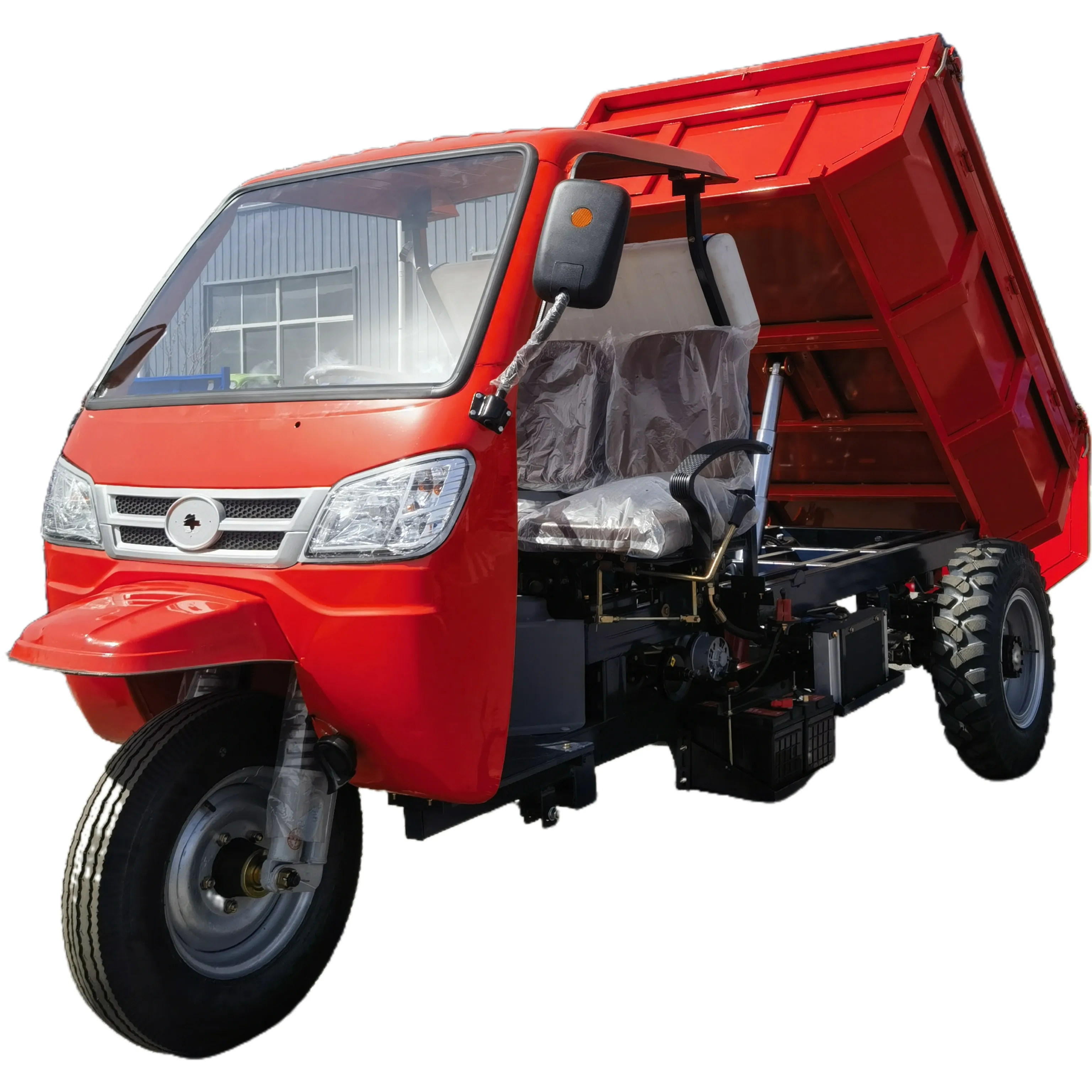 with Low Fuel Consumption Eco-Friendly Cargo Truck Diesel Tricycle