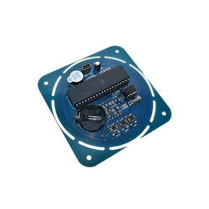 DS1302 Rotating Digital LED Display <strong>Module</strong> Alarm Electronic Digital <strong>Clock</strong> LED Temperature Display 5V