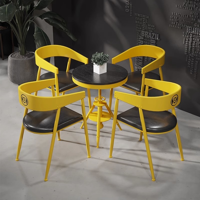 1 table and 4 chairs