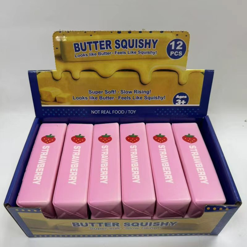 Pink strawberry butter stick