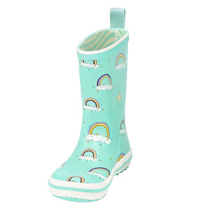 Bán Buôn Phản Quang Mềm Mưa Giày Dép Tùy Chỉnh Kis Không Thấm Nước Mưa Giày Cotton Thoáng Khí gumboots Cho Trẻ Em - Product Image 5