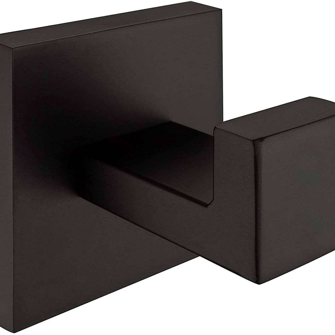 Elegant black square hook 1 piece