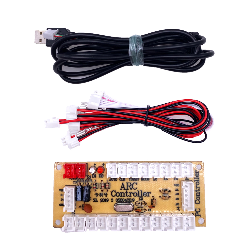 Yellow 1pcs PCB+2.8mm-5pin