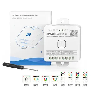 RF2.4G BT все в 1 DC5V 24V Одноцветный CCT RGB RGBW SPI светодиодный контроллер для светодиодной лампы - Product Image 1