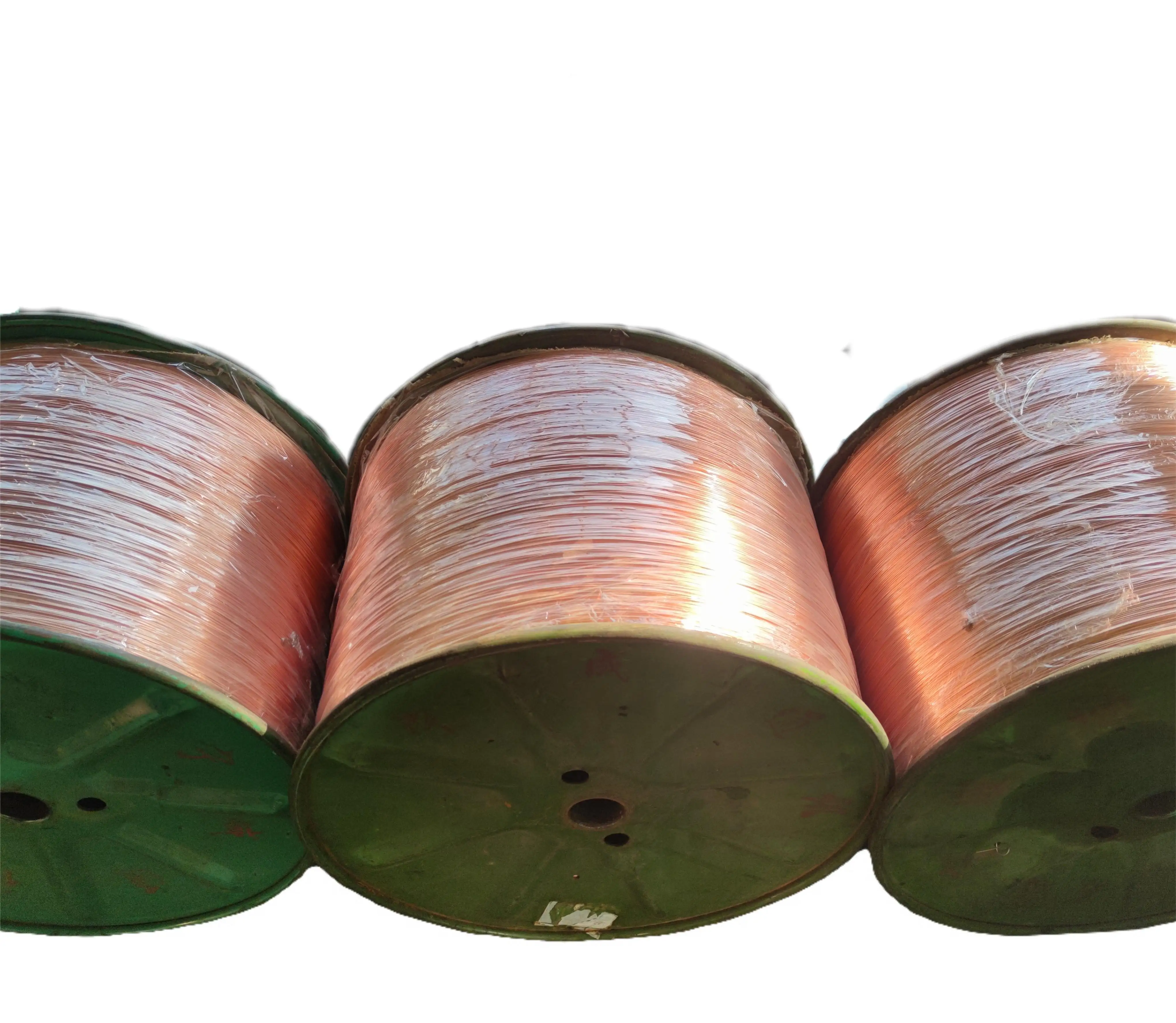 Fazendo esfregões de cobre CCS fio de aço revestido de cobre