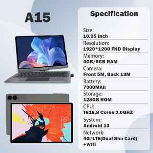 NEW 2 <strong>in</strong> 1 <strong>Portable</strong> Tablets 4GB 8GB Ram 128 256GB 10 Inch Tablette <strong>Android</strong> Tablet for Adult - Product Image 2