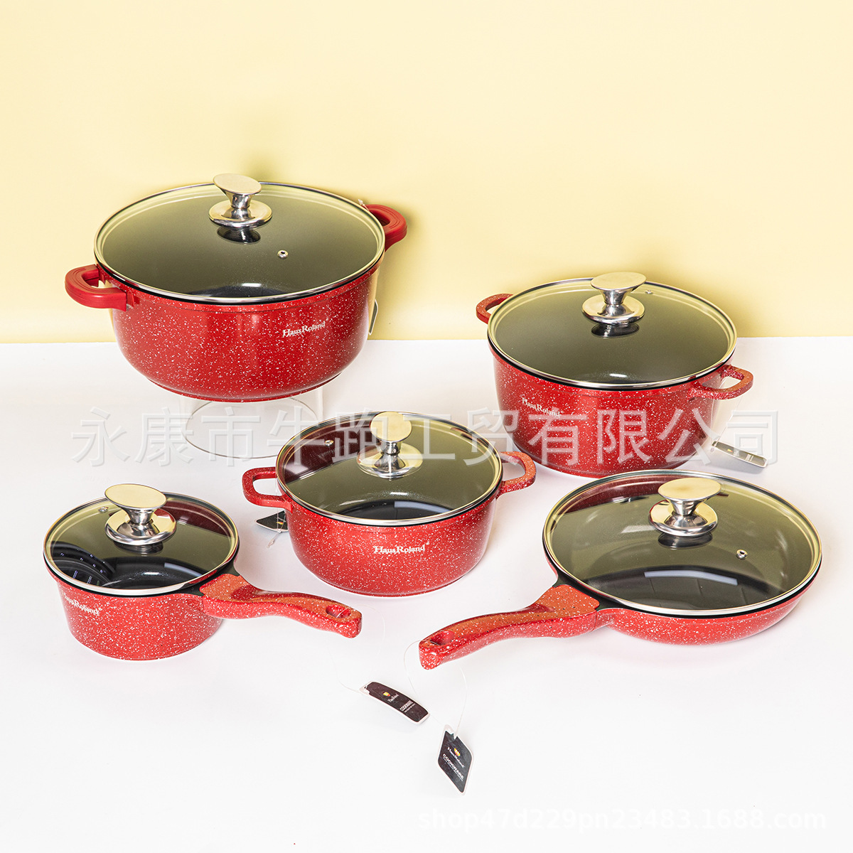 Red 10 piece set