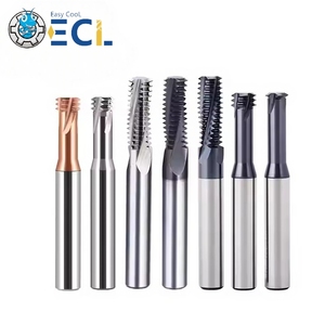ECL High Precision 4-Flute CNC Carbide Thread Milling <strong>Cutter</strong> All Tooth Dovetail Curved Slot Router Bits for Aluminum OEM - Product Image 5