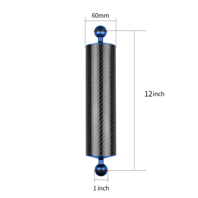 12 pouces bleu (flottabilité 550g)