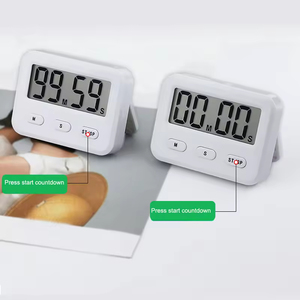 Großbild-LCD-Display Elektronische Küche Timer Kochgeschirr Dual Timer Funktion Wecker Schlaf Stoppuhr Erinnerung - Product Image 6