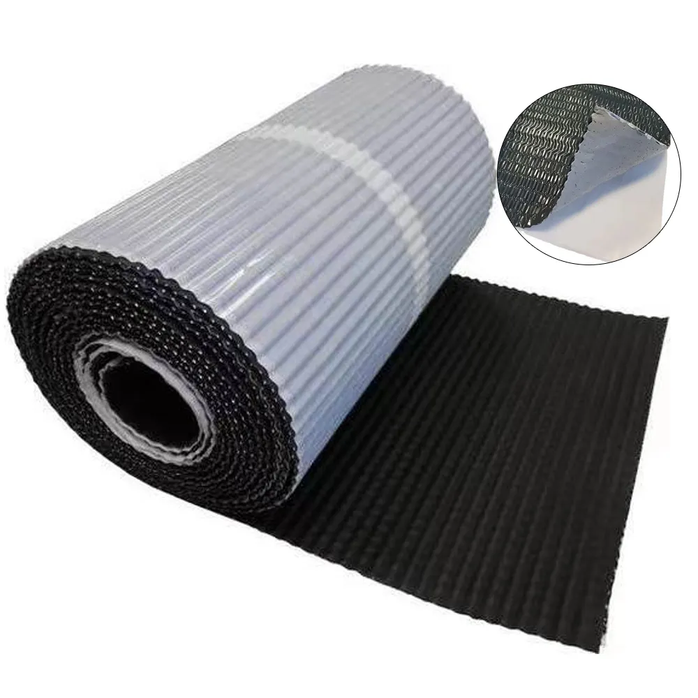 Polymer aluminum foil butyl waterproof roll material for roof and roof  cold and heat resistant