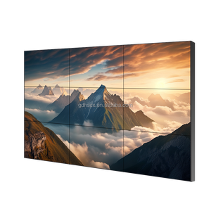 HD สายแคบ 46 49 55 65 นิ้วจอแสดงผล LED ผนังวิดีโอดิจิตอลป้าย 2X2 3X3 3X4 4X4 โฆษณา LCD Splicing หน้าจอ - Product Image 5