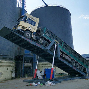 New Type of Fully <strong>Automatic</strong> Telescopic Hydraulic Container <strong>Loading</strong> Platform for Truck <strong>Unloading</strong> Flipping Plates