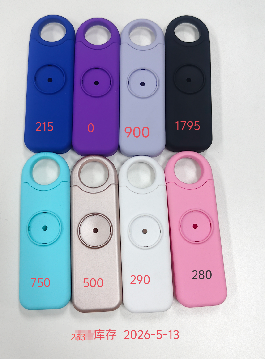 Customized colors reference