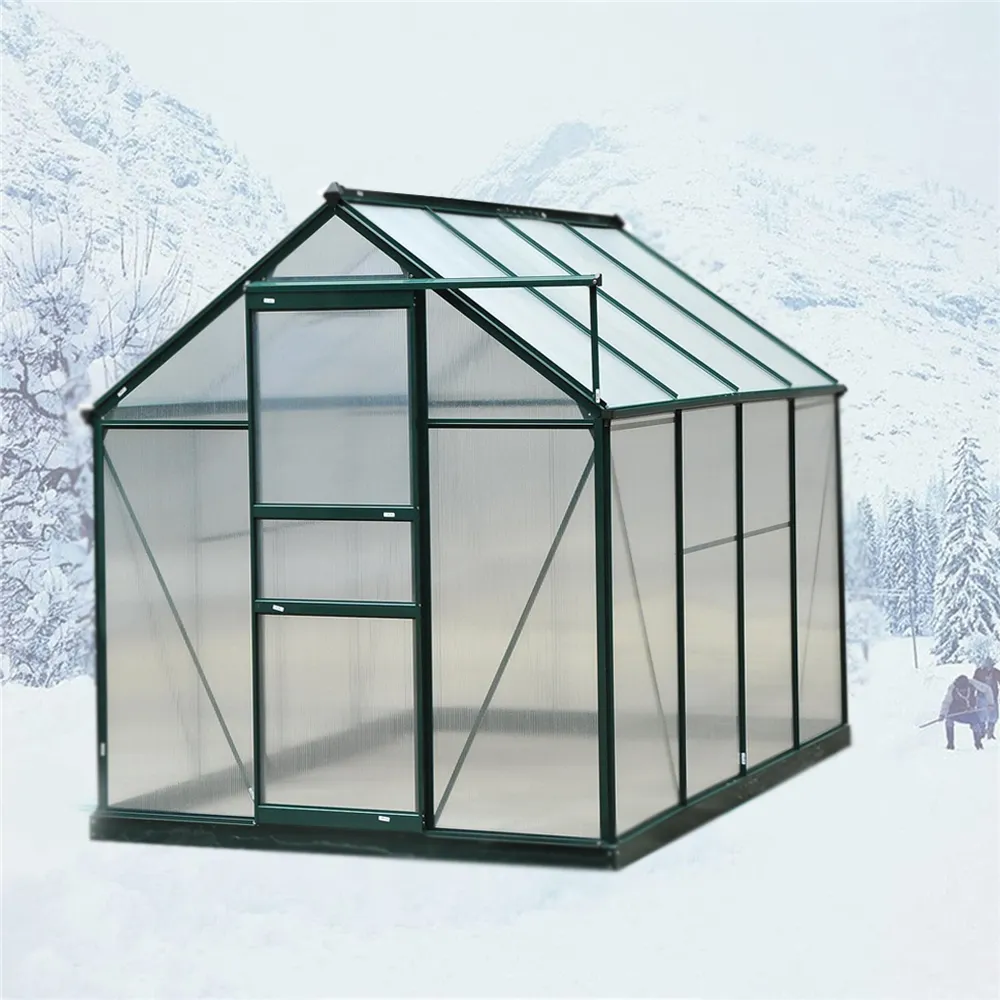 Polycarbonaat Groene Huis Aluminium Kas Tuin Kas