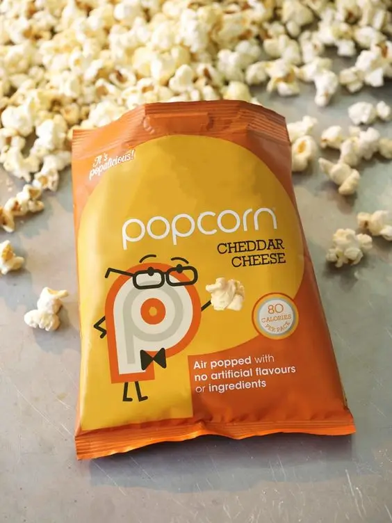 Imballaggio su misura del popcorn delle patatine fritte del sacchetto di plastica della stagnola della guarnizione del centro posteriore ermetico termosaldato