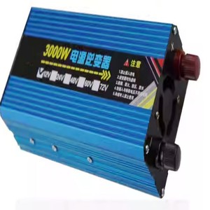 Entrada de 12 V CC o 24 V CC a salida de CA 110V 60Hz con enchufes duales e inversor de onda sinusoidal modificada 1500W - Product Image 3