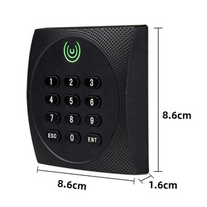 ZKT เครื่องล็อคประตูอัจฉริยะระบบรักษาความปลอดภัยใน KR602E, เครื่องอ่านการ์ด RFID แป้นพิมพ์ ZK กันน้ำ - Product Image 3