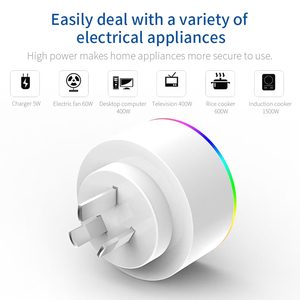 OEM toptan akıllı ev AU akıllı soket fiş fabrika ile Alexa/Google ev zamanlayıcı fonksiyonu 16A/10A anma akımı Zigbee ağ - Product Image 6