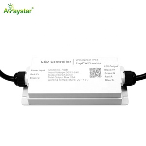 Controlador LED impermeable IP68 WIFI RGB funciona con carcasa de plástico de aplicación Tuya con controlador LED de función de aplicación - Product Image 4