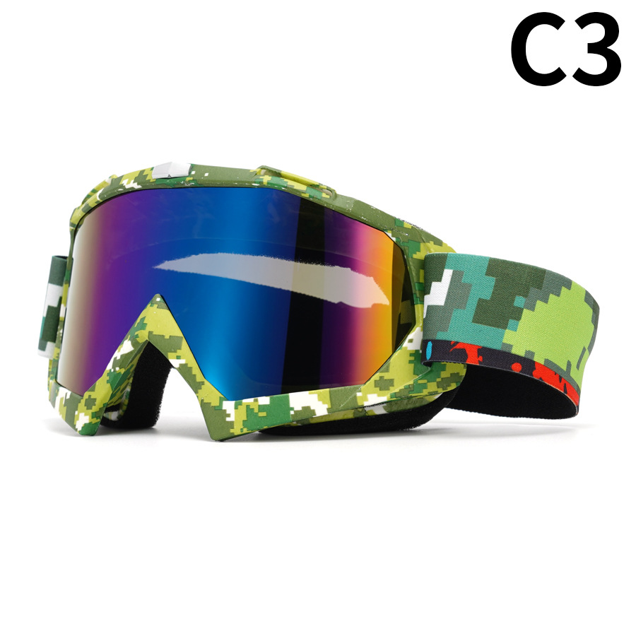 Película de color camuflaje oscuro C3 - tipo cesta.