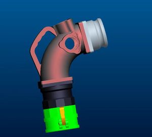 Заводская более дешевая цена погрузка разгрузка локоть для продажи - Product Image 3