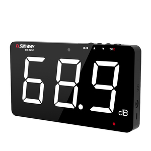 Medidor de nivel de sonido digital de alta precisión Sndway Medidor de decibelios 4 en 1 para monitoreo de viento/luz/temperatura - Product Image 1