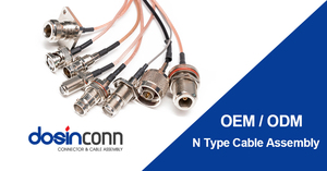 Rptnc N nữ để Nam N RF cáp đồng trục với RG174 - Product Image 6