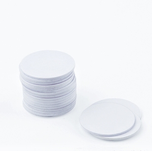 Custom Printed 13.56mhz QR <strong>Code</strong> 215 NFC ABS/Plastic Waterproof RFID Patrol Coin Passive Card Adhesive Tag - Product Image 1
