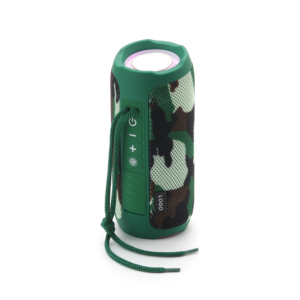 Multifunctional Fabric Handsfree LED Colorful Light TWS Wireless Speaker Cylinder Loudspeaker With FM/TF/U Disk Outdoor Speaker - Product Image 6