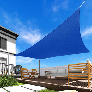 Vela de Sombra เรือใบสีฟ้า2.5*2.5ม. ซัพพลายเออร์ตาข่ายบังแดดในสวน - Product Image 5