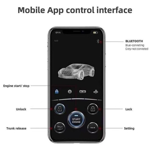 Precio de fábrica, alarma de coche Universal, Control remoto, PKE, entrada sin llave para coche, sistema de alarma de arranque del motor, botón pulsador, parada de arranque remoto - Product Image 4