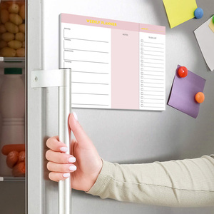 Supporta nuovi design misti pianificatore settimanale e generi alimentari personalizzati per elencare i produttori di blocco note magnetici - Product Image 3