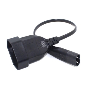 Schoko IEC320/16ซ็อกเก็ตปลั๊กตัวเมีย,สายต่อสำหรับ PDU UPS ยาว C8 CEE7ซม. - Product Image 3