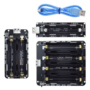 Zwei-Spannungs-Lithium-Batterie-Abschirmung V8 Mobile Power Expansion Board-Modul 5V/3A 3V/1A Micro-USB Für Arduino ESP32 ESP8266