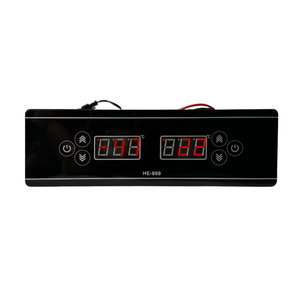 Longhey frigo digitale regolatore di temperatura doppio Display a Led termoregolatore di refrigerazione automatico sbrinamento Timer per congelatore - Product Image 1